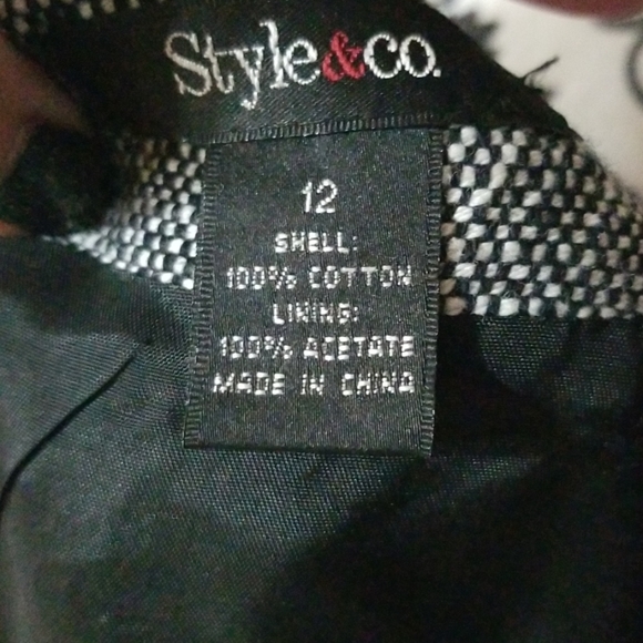 Mixed tweed jacket - Picture 4 of 5